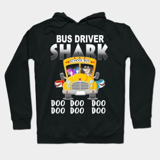 School Bus Driver Shark Hoodie